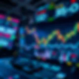 Visual representation of the cryptocurrency market dynamics