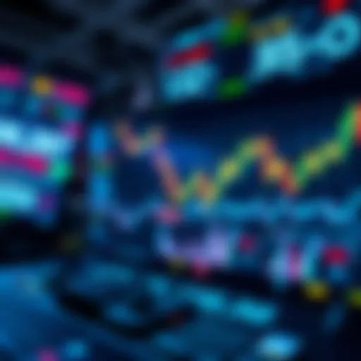 Visual representation of the cryptocurrency market dynamics