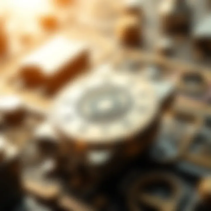 Diagram showing the working principles of rollup technology