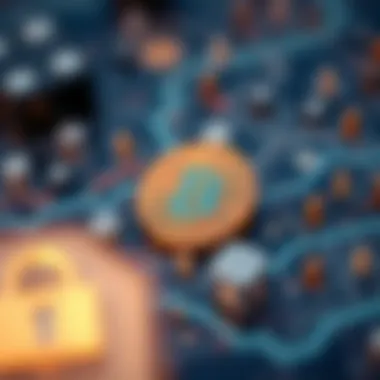 Understanding Security in Cryptocurrency Illustration of security features in cryptocurrency