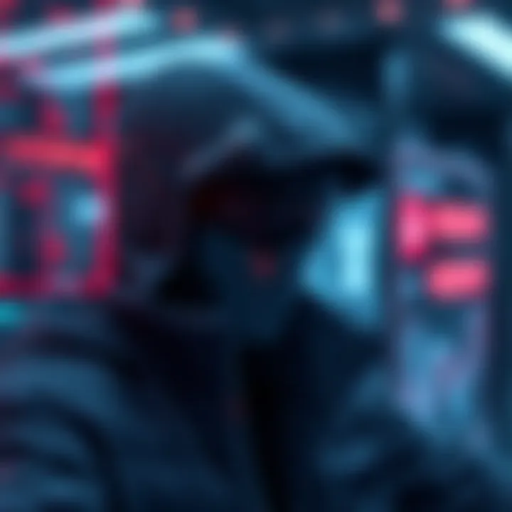 Visual analysis of security measures within node operations