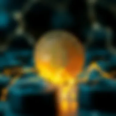 Illustration depicting secure file sharing through Siacoin