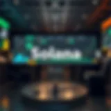 Visual representation of Solana stock performance trends