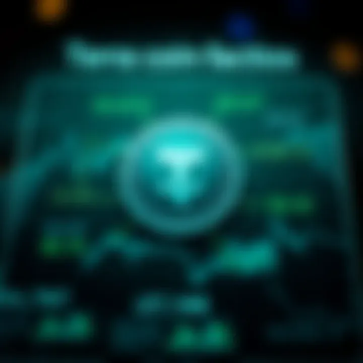 Infographic displaying the key factors influencing Terra coin's market fluctuations