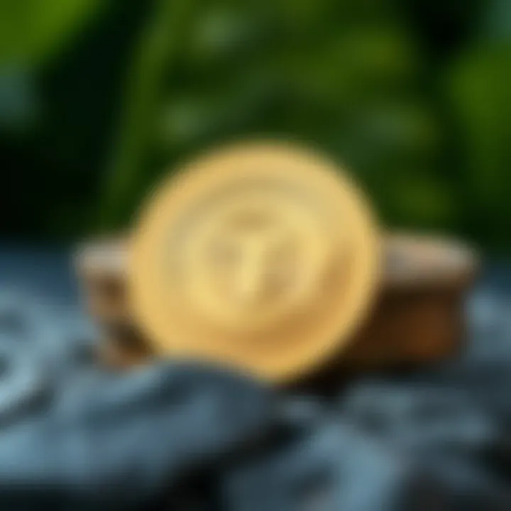 Visual representation of the financial characteristics of Terra coin