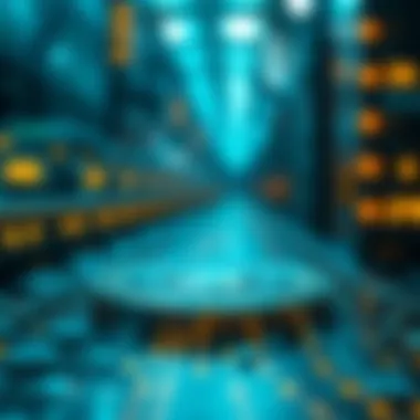 Graphical representation of transaction efficiency and gas cost reduction