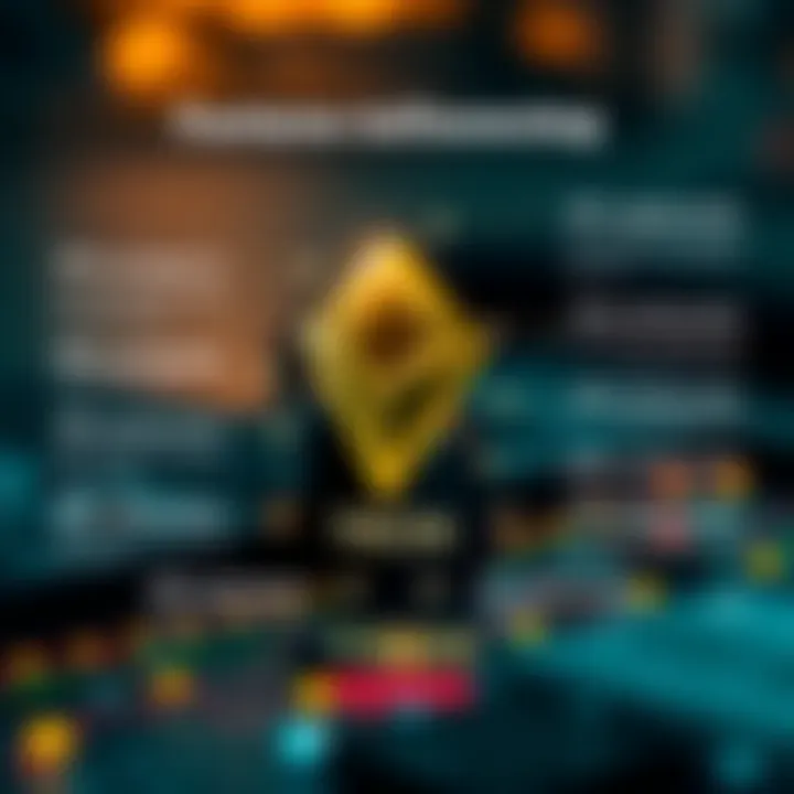 Infographic highlighting factors affecting TRON price