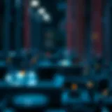 Conceptual representation of trustless systems in blockchain technology