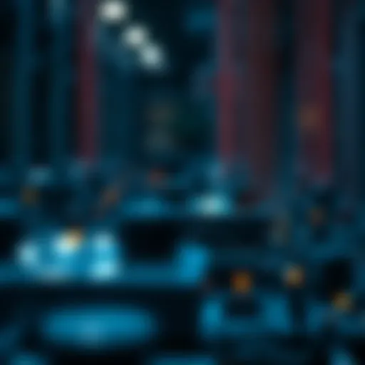 Conceptual representation of trustless systems in blockchain technology