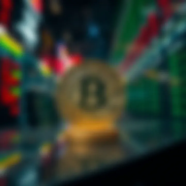 USDT in the Cryptocurrency Market Conceptual representation of USDT in cryptocurrency market