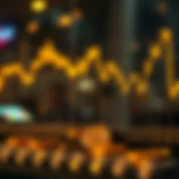 Graph illustrating USDT to Korean won exchange rate fluctuations