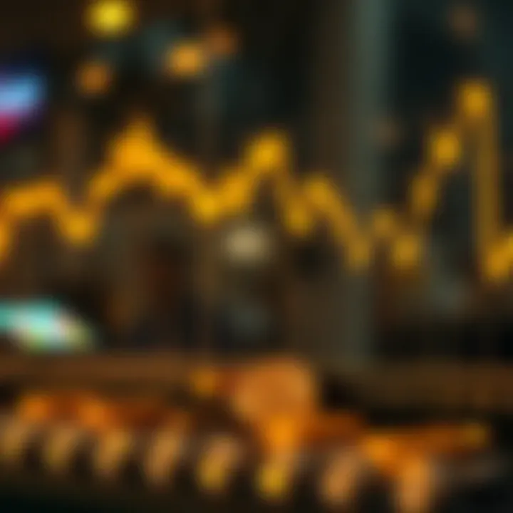 Graph illustrating USDT to Korean won exchange rate fluctuations