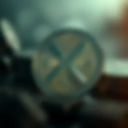 Representation of XRP digital currency